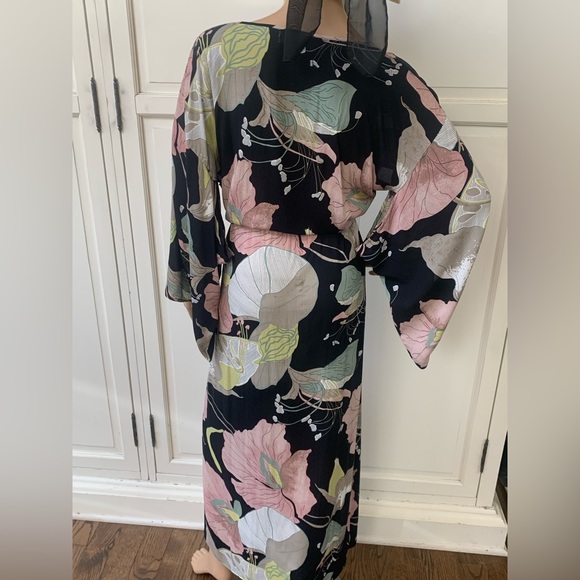 XIX Palms Kimono cover up dress - Picture 3 of 4